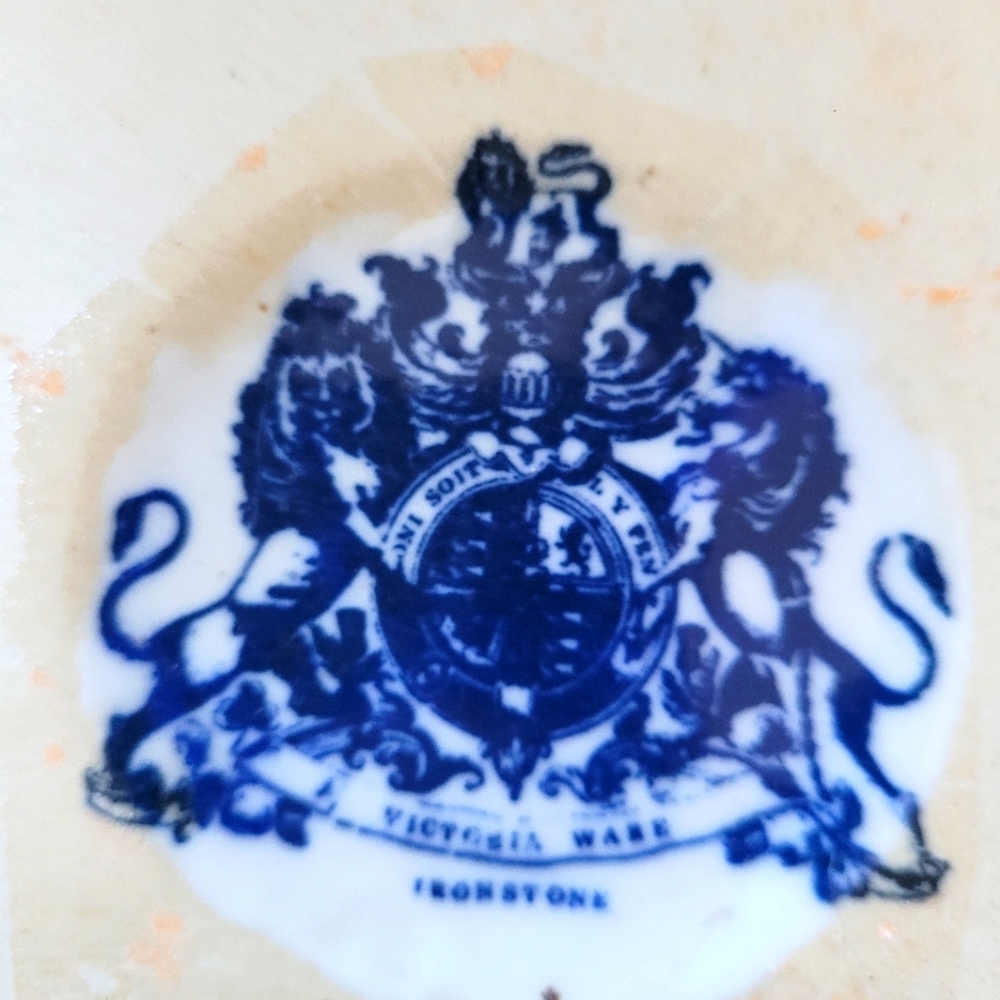 Antique Victoria Ware Cheese Dish - Picture 8 of 12